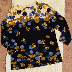 Talbots 100% Cashmere Crewneck Sweater w Matching Scarf, Med.